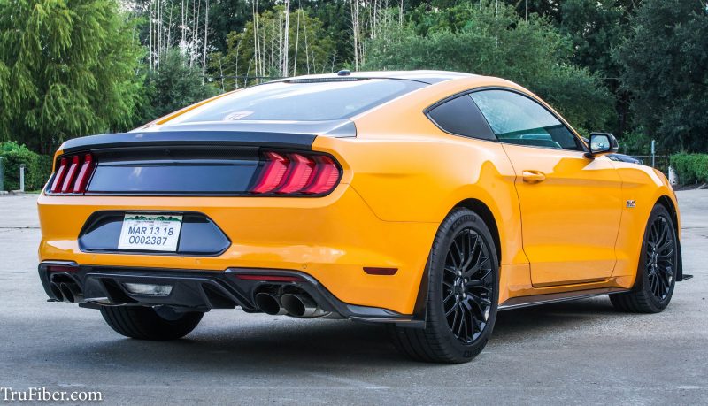 2018 S550 Mustang Carbon Fiber LG355 Rear Diffuser