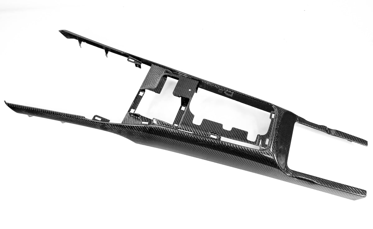 2020-2023 S550 Mustang GT500 Carbon Fiber K4KR Center Console 6pc Combo- EXCLUSIVE