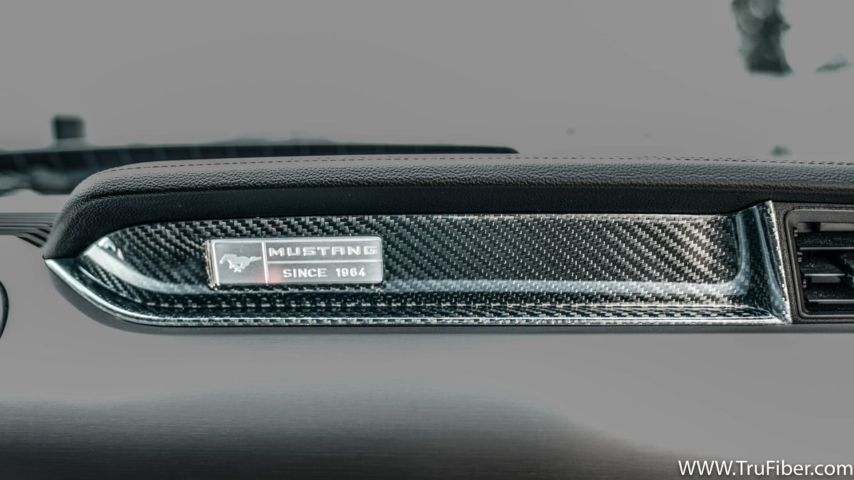 2020-2023 S550 Mustang GT500 Carbon Fiber K4KR Center Console 6pc Combo- EXCLUSIVE