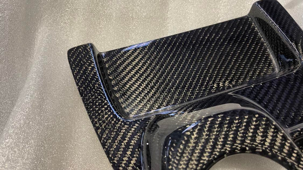 2020-2023 S550 Mustang GT500 Carbon Fiber LG536KR Center Console Insert - EXCLUSIVE