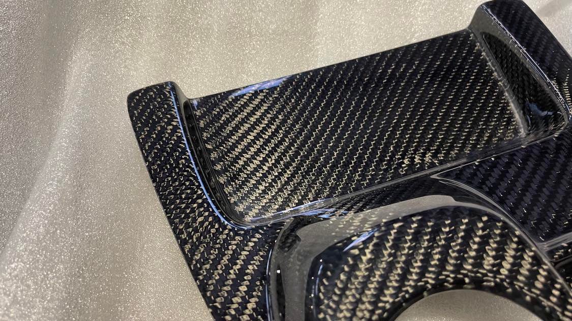 2020-2023 S550 Mustang GT500 Carbon Fiber LG536KR Center Console Insert - EXCLUSIVE