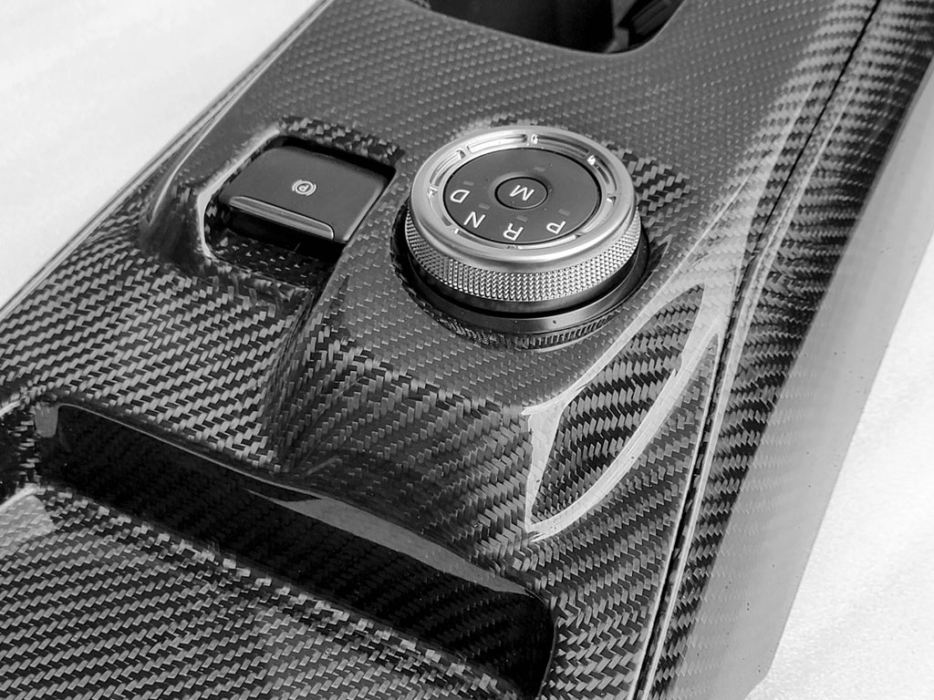 2020-2023 S550 Mustang GT500 Carbon Fiber LG537KR Center Console - EXCLUSIVE