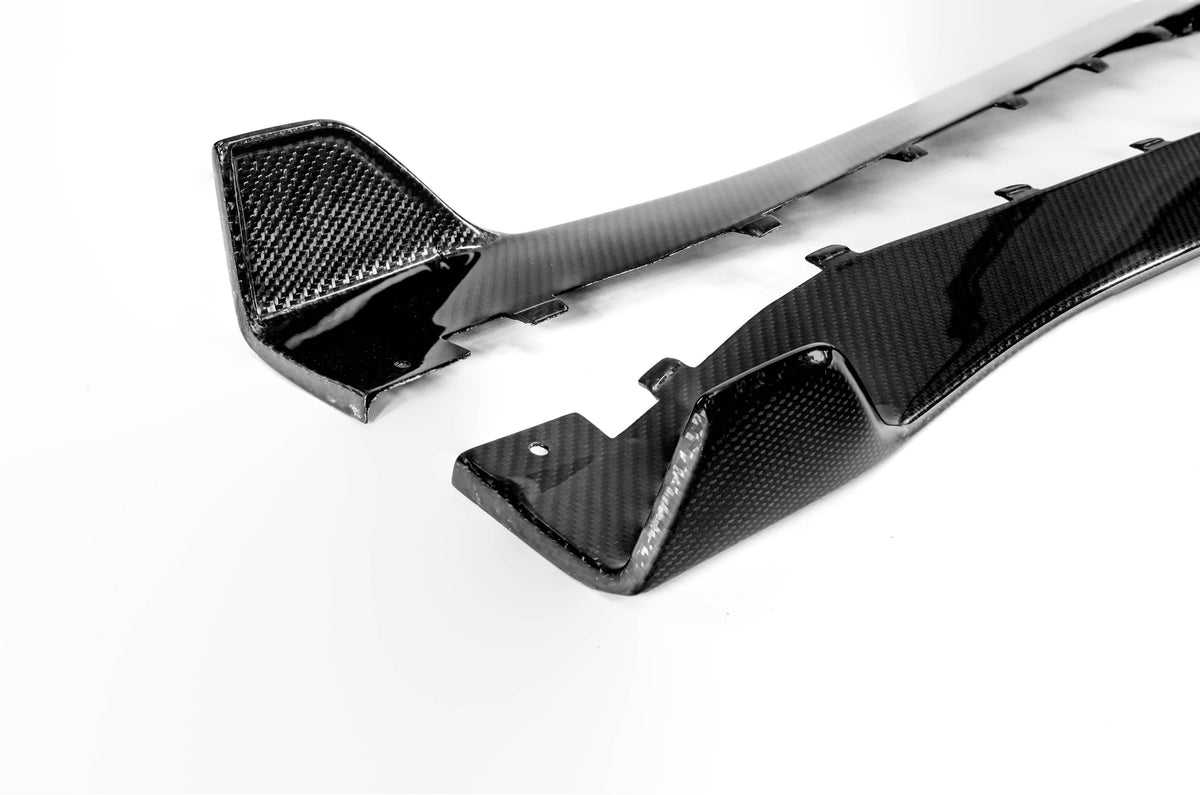 2020–2022 S550 Mustang GT500 Carbon Fiber XR19-AC Side Skirts