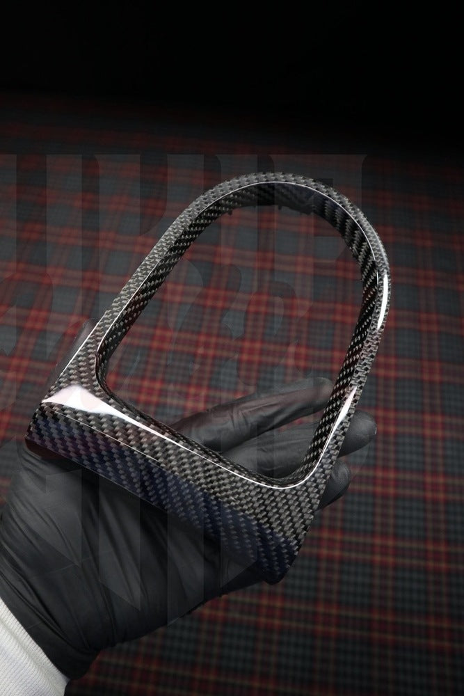 2015-2023 Mustang S550 Carbon Fiber Shifter Bezel