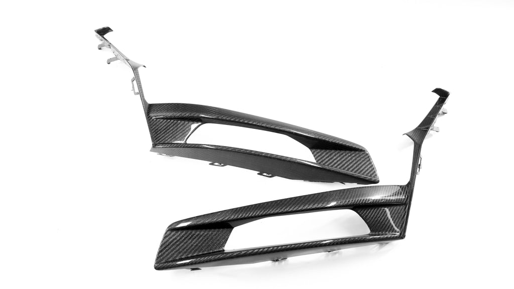 2022-2023 S550 Mustang GT500 Carbon Fiber LG534KR Turn Signal Bezels - Exclusive