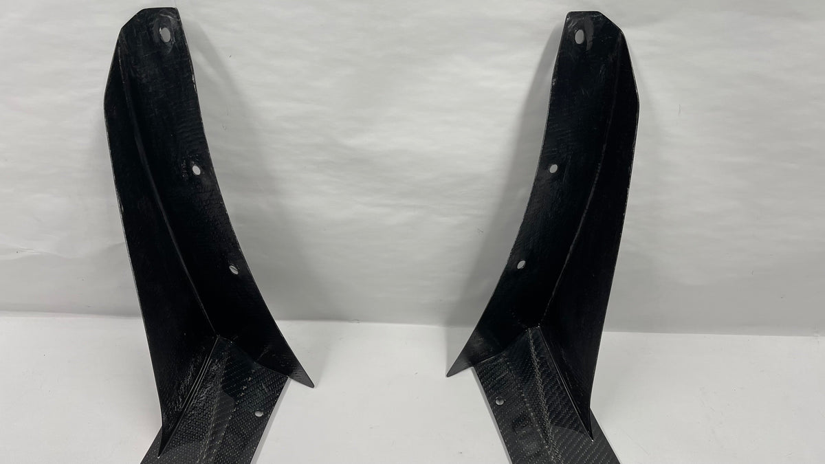 2022-2023 S550 Mustang GT500 Carbon Fiber LG535KR Winglets - Exclusive