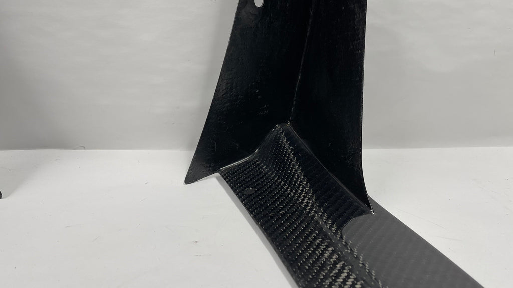 2022-2023 S550 Mustang GT500 Carbon Fiber LG535KR Winglets - Exclusive