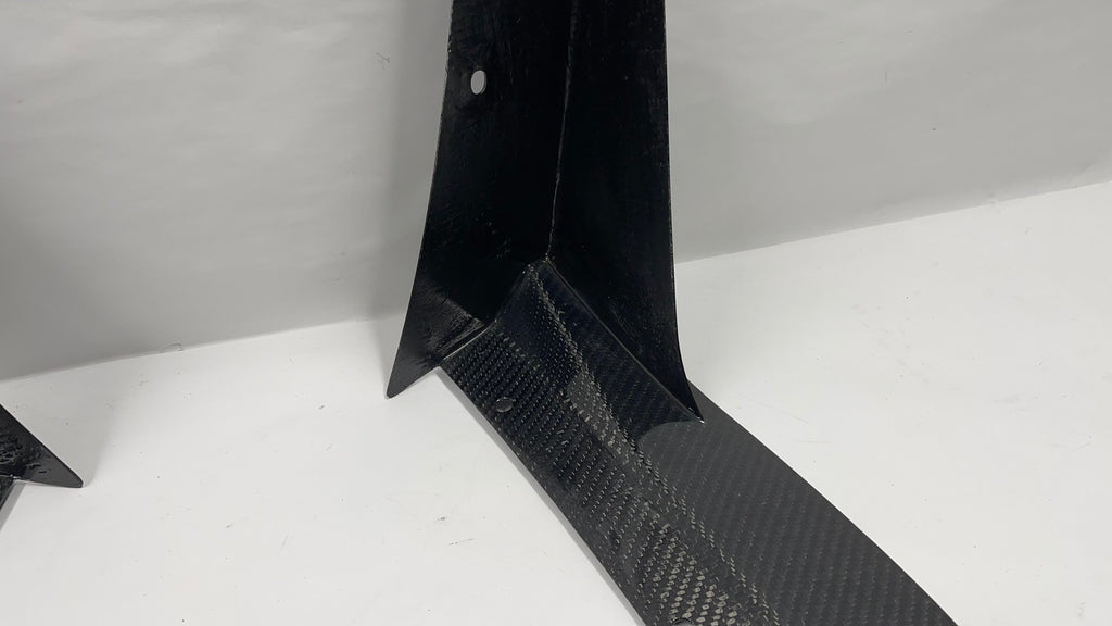 2022-2023 S550 Mustang GT500 Carbon Fiber LG535KR Winglets - Exclusive