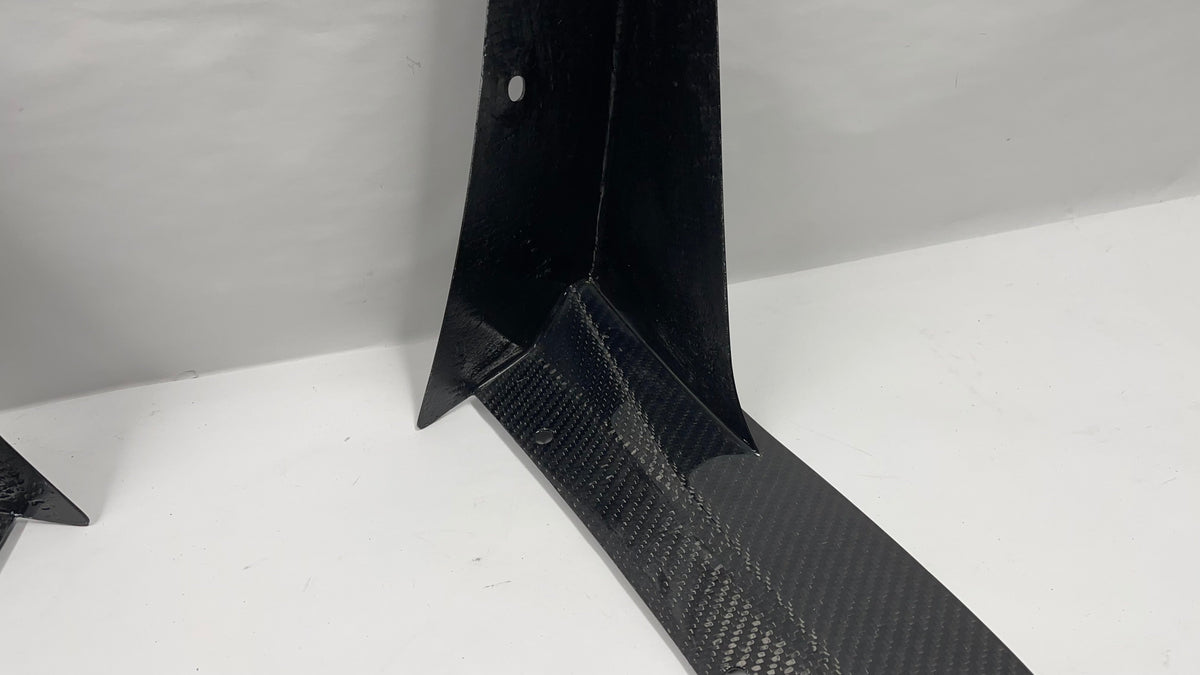 2022-2023 S550 Mustang GT500 Carbon Fiber LG535KR Winglets - Exclusive