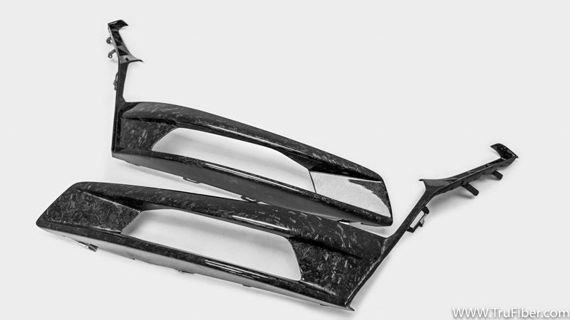 2022-2023 S550 Mustang GT500 Forged Carbon Fiber LG534KR Turn Signal Bezels - Exclusive