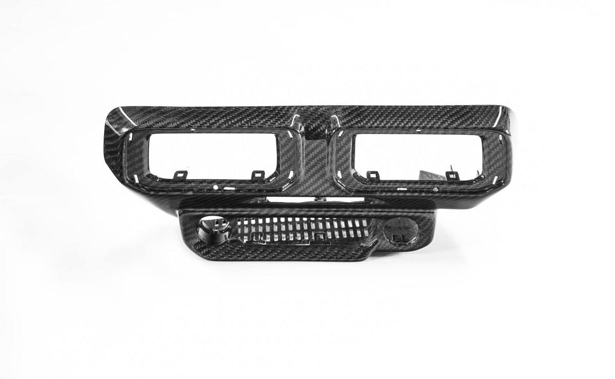 2024-2026 S650 Mustang Dark Horse Carbon Fiber LG637 Center AC Vent Bezel