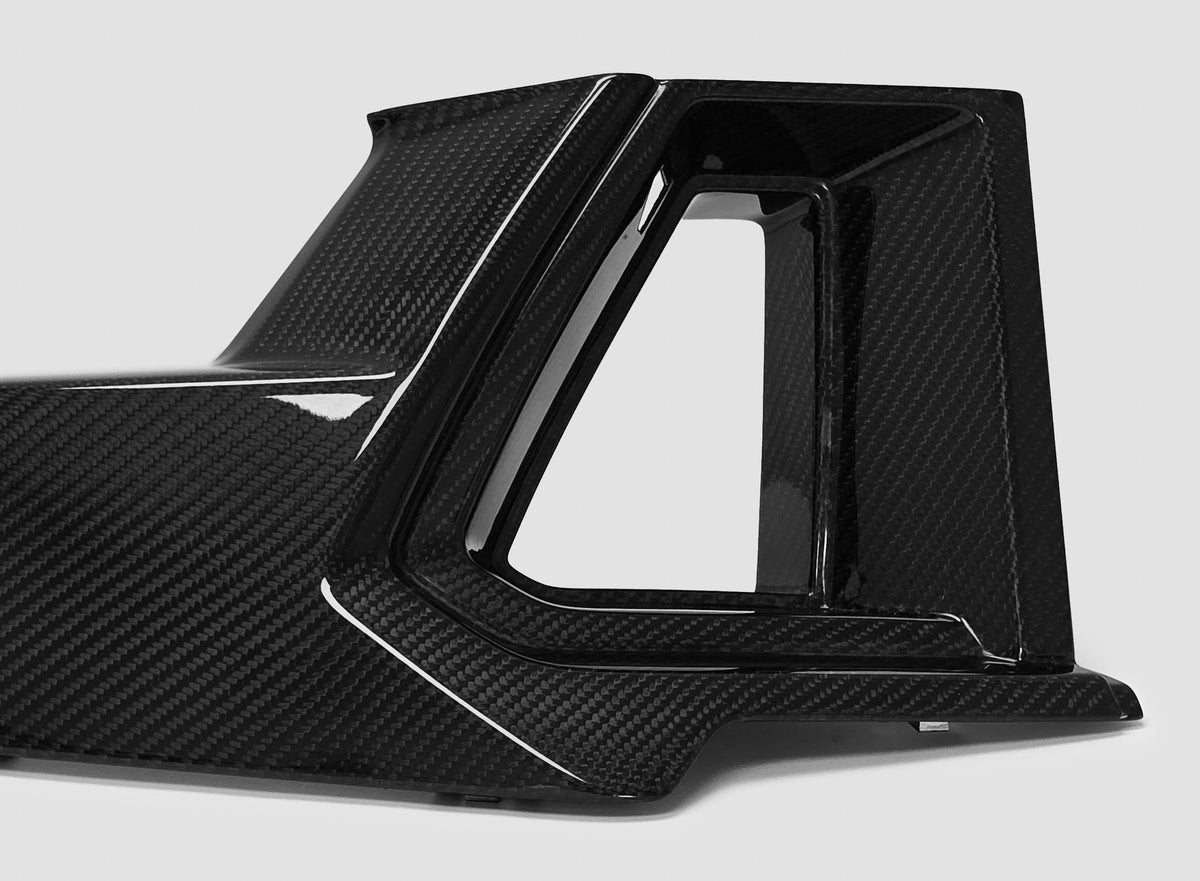 2024-2026 S650 Mustang Dark Horse Carbon Fiber LG651 Front Bumper Upper Trim