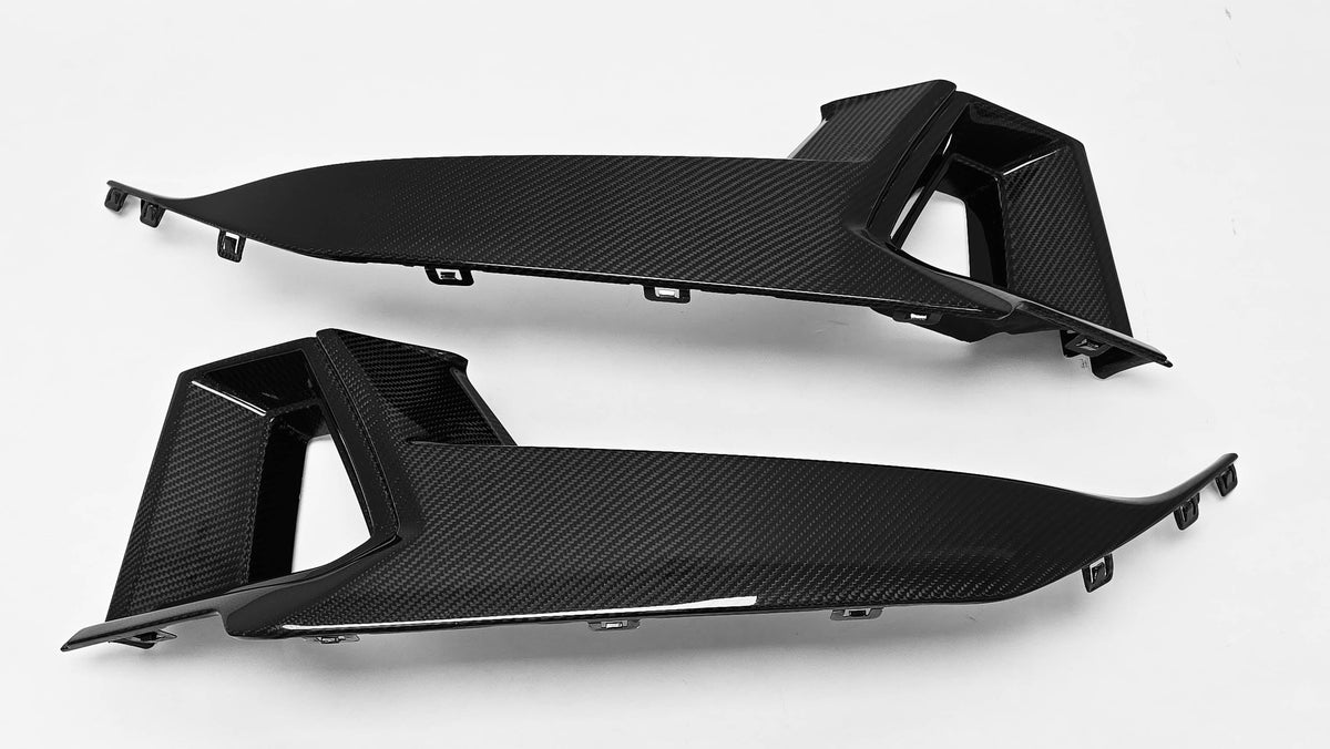 2024-2026 S650 Mustang Dark Horse Carbon Fiber LG651 Front Bumper Upper Trim