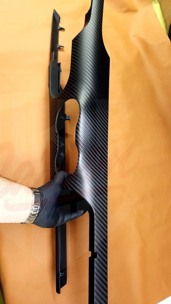 2015-2023 Mustang S550 4x4 Twill Matte Carbon Fiber Center Console