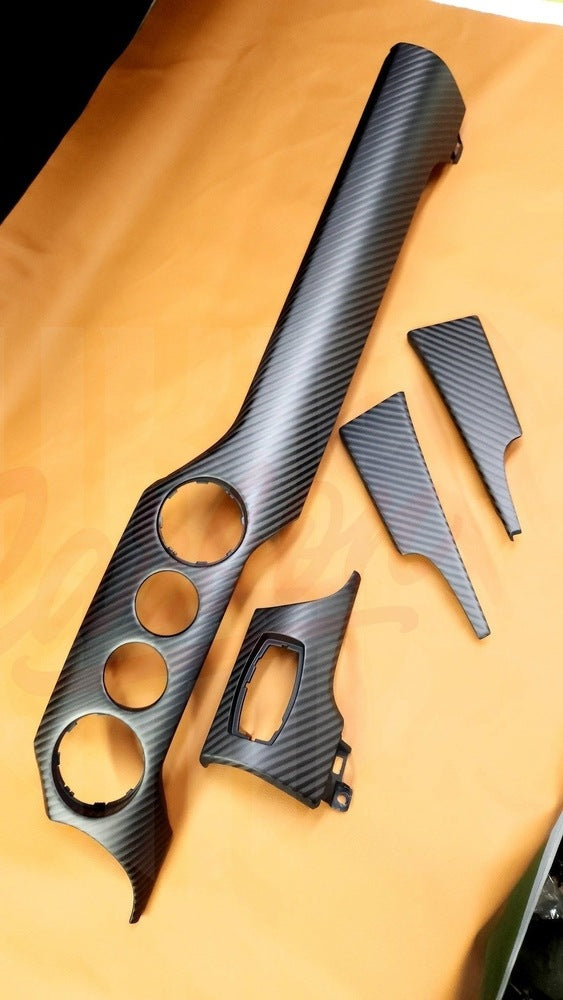 2015-2023 Mustang S550 4x4 Twill Matte Carbon Fiber Dashboard Trim
