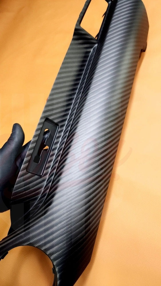 2015-2023 Mustang S550 4x4 Twill Matte Carbon Fiber Dashboard Trim with chassis #