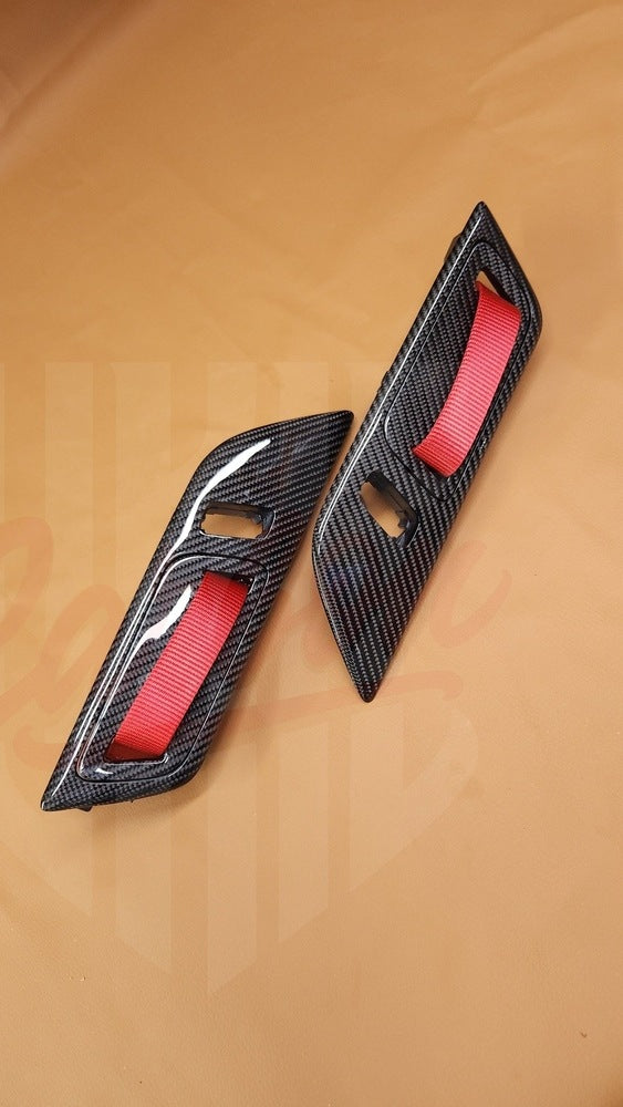 2015-2023 S550 Mustang Carbon Fiber GT3 Style Active Door Handle