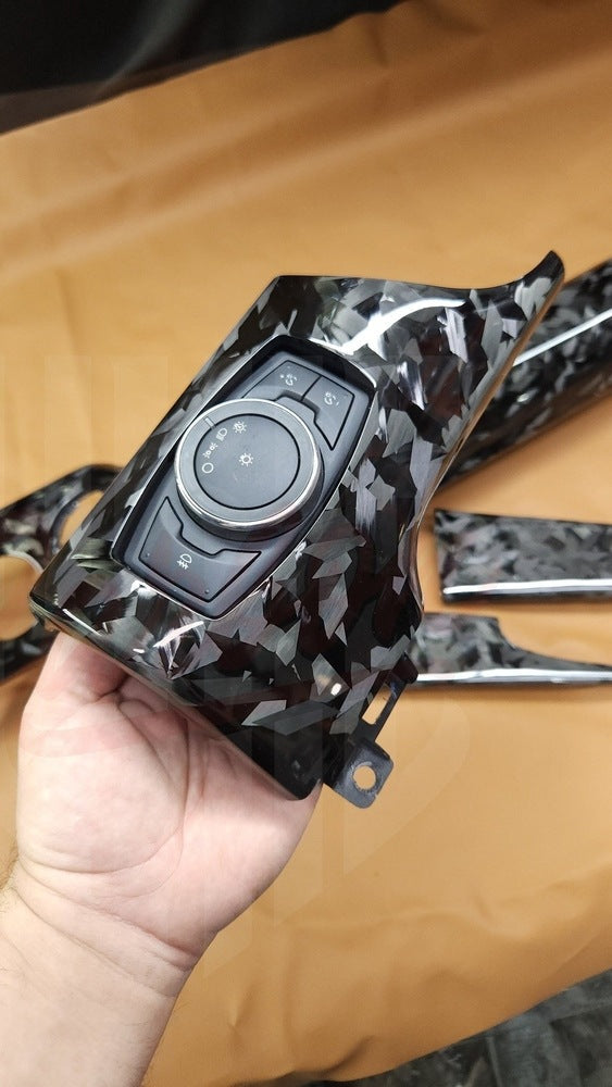 2015-2023 Mustang S550 Forged Carbon Fiber Performance Dashboard Trim