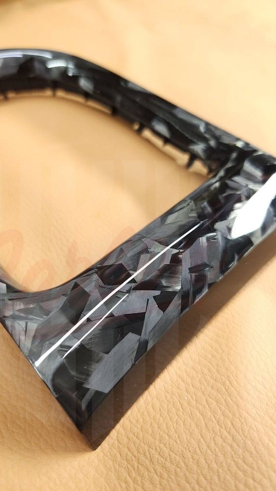 2015-2023 Mustang S550 Forged Carbon Fiber Shifter Bezel