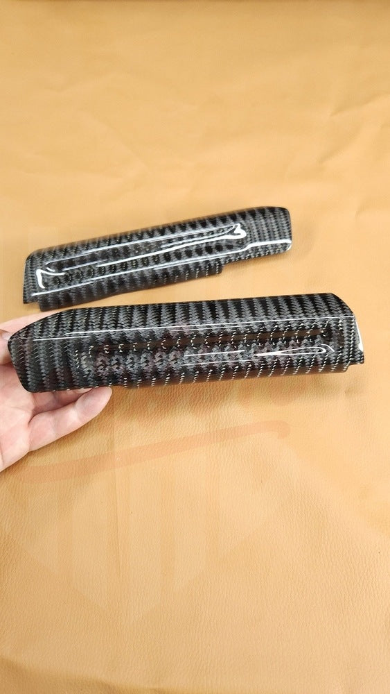 2015-2023 Mustang S550 Wide Twill Carbon Fiber Door Handle