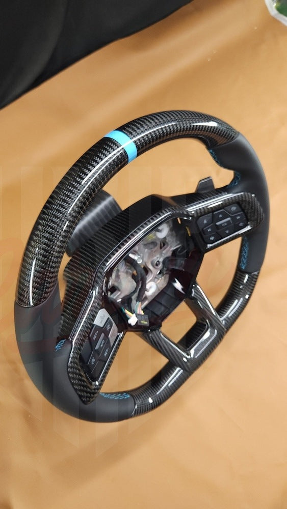 2024+ Mustang S650 Carbon Fiber Steering Wheel