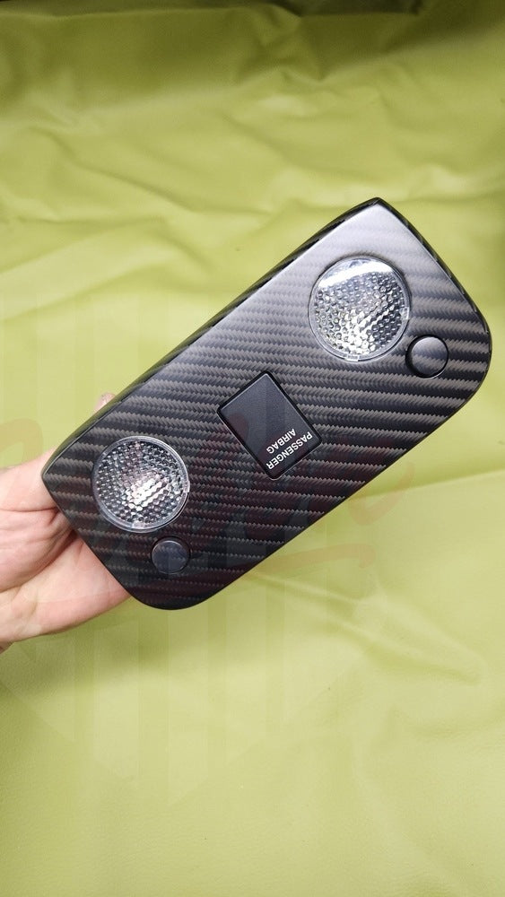 2015-2023 Mustang S550 4x4 Twill Matte Carbon Fiber  Dome Light