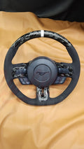 2015-2023 Mustang S550 Forged Carbon Fiber Steering Wheel