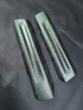 2015-2023 Mustang S550 Matte Reflective Green Carbon Fiber Door Handle