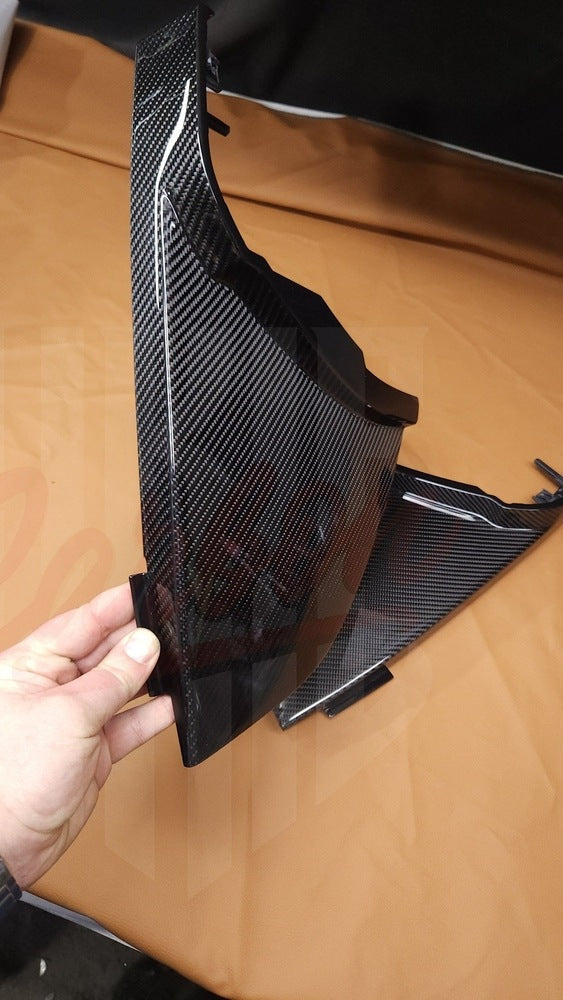 2005-2009 Mustang S197 Carbon Fiber Radio Bezel Side Trim Panels