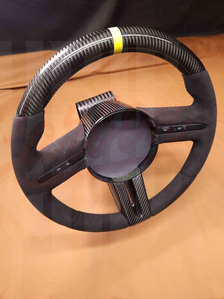 2007-2009 Shelby GT500 Carbon Fiber Steering Wheel