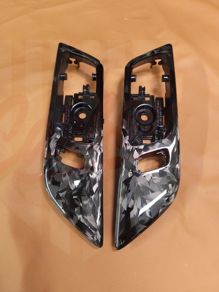 2015-2023 Mustang S550 Forged Carbon Fiber Door Panel Trim