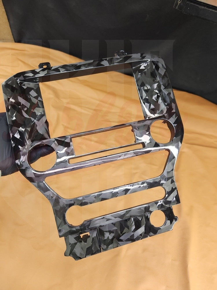2015-2023 Mustang S550 Forged Carbon Fiber Navigation Bezel