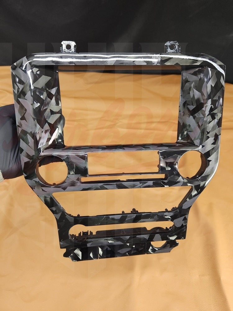 2015-2023 Mustang S550 Forged Carbon Fiber Navigation Bezel