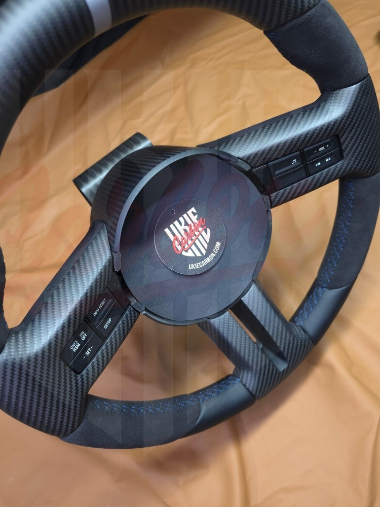 2010-2014 Mustang S197 Matte Carbon Fiber Steering Wheel