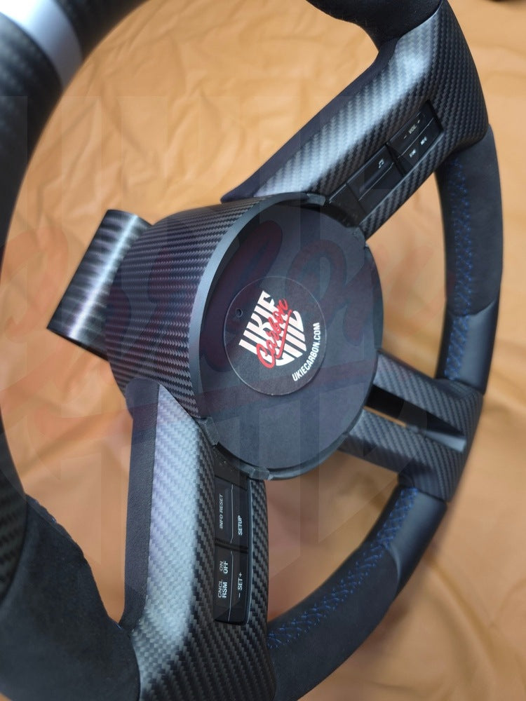 2010-2014 Mustang S197 Matte Carbon Fiber Steering Wheel