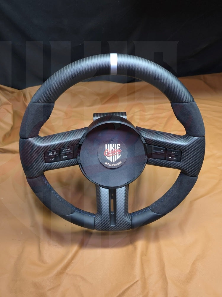 2010-2014 Mustang S197 Matte Carbon Fiber Steering Wheel