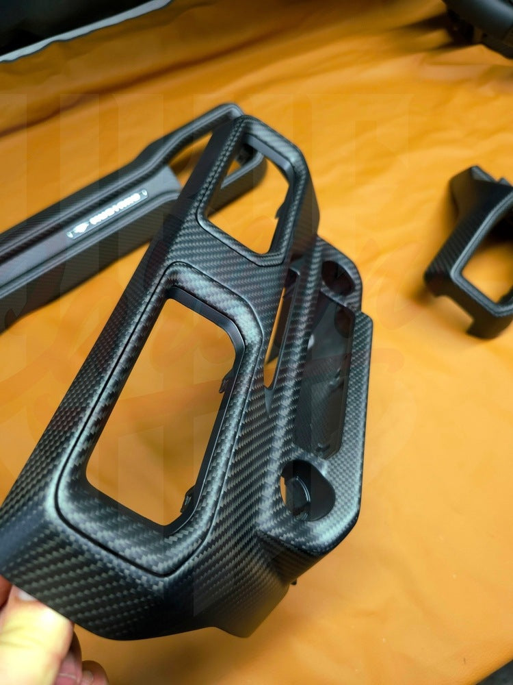 2024+ Mustang S650 Matte Carbon Fiber CENTER DASH AIR VENT GRILL