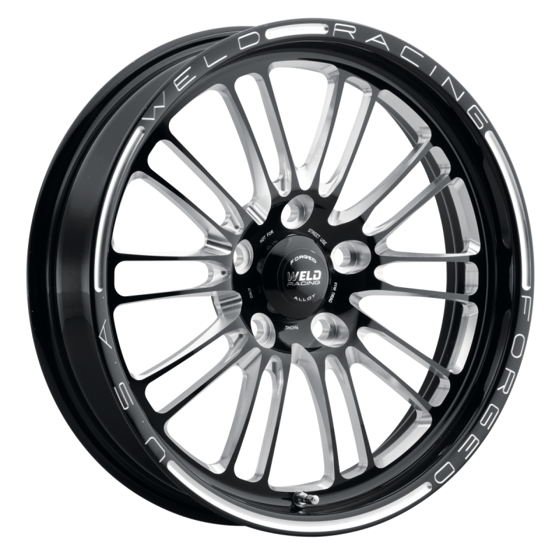 Weld RPM Frontrunner 17x4.5 / 5x120 / 2.25 BS - Gloss Black Milled - Non-BL Wheel