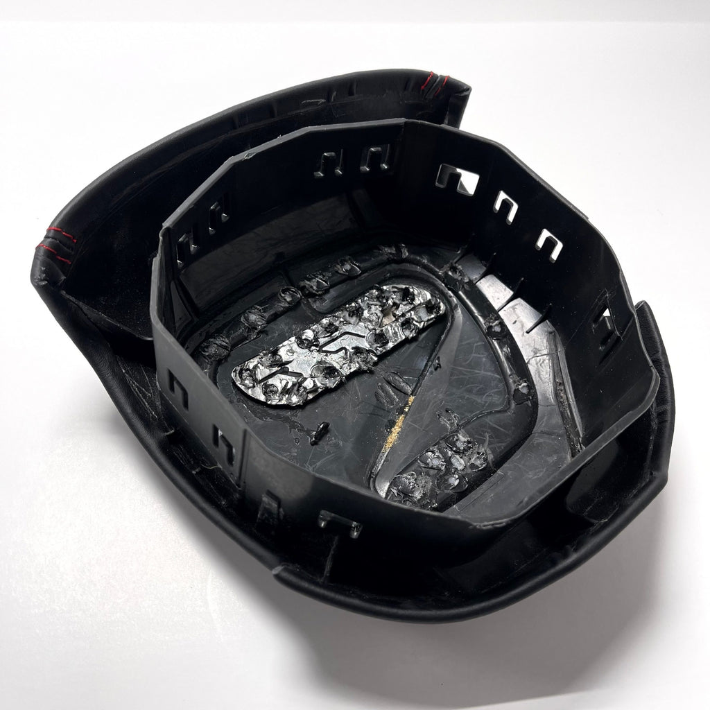 2015+ Dodge Hellcat / 2014+ Jeep SRT – Carbon – White Stitching