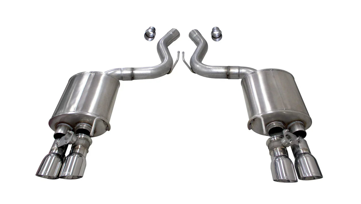 2018–2023 Ford Mustang GT 5.0L Sport Axle-Back Exhaust – 3.0” Twin 4.0” Tips