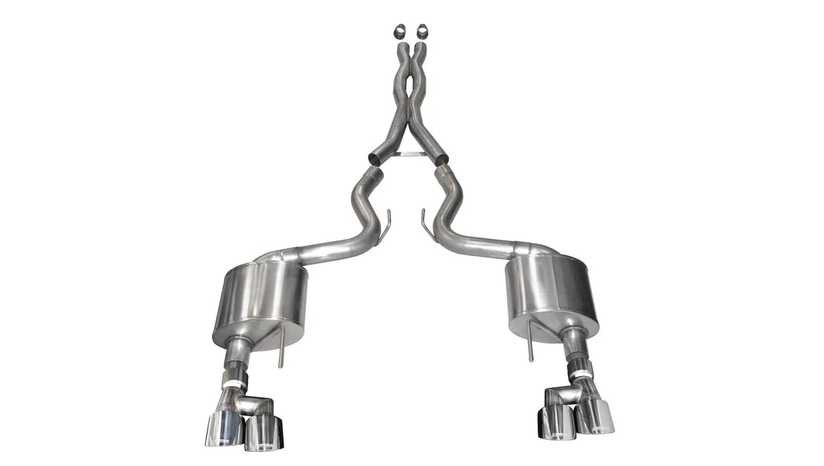 2018–2023 Ford Mustang GT 5.0L Cat-Back Exhaust – 3.0" Twin 4.0" Tips (Xtreme)
