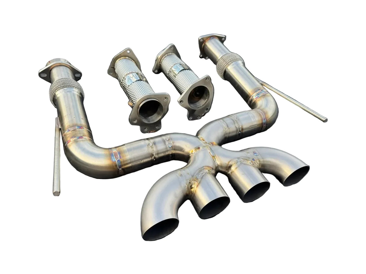 Avior Performance F1 Exhaust System for C8 Z06 – Stainless Edition