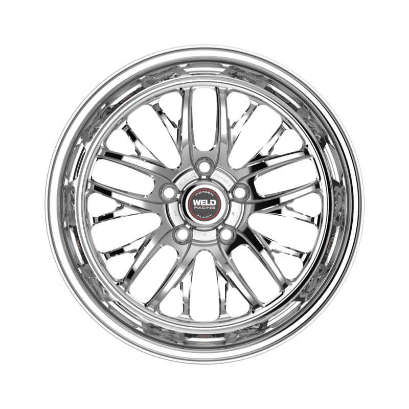 Weld S82 17x4.5 / 5x120.65 / 1.7 BS / 3.18 HB - Polished Center - Polished Shell - Non-BL Wheel