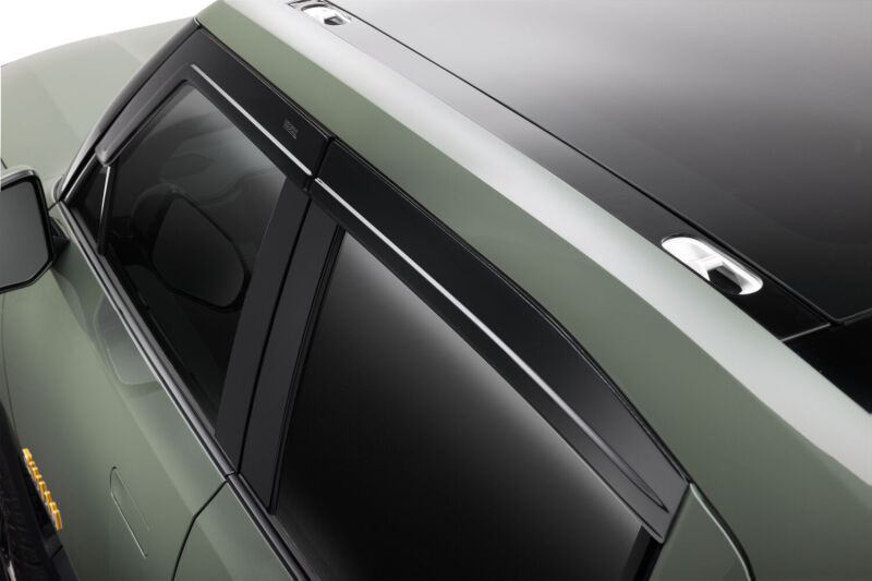 Husky Liners 22-26 Rivian R1T Ventvisor Low Pro 4pc - Smoke