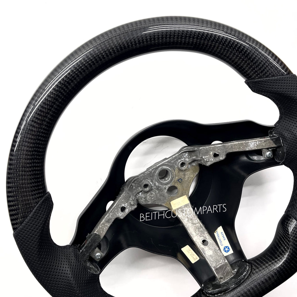 2003-2010 Dodge Viper – Carbon – Black Stitching
