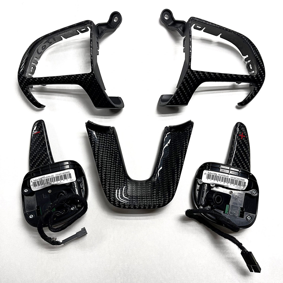 2015+ Dodge Charger/Challenger – Carbon Trim + Paddles