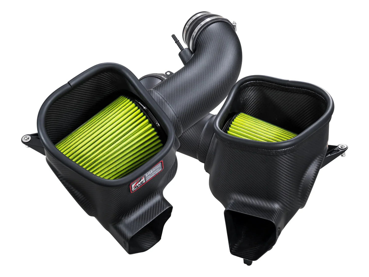 AWE S-FLO Carbon Fiber Intake System for 2024–2026 Ford Mustang GT & Dark Horse 5.0L – High-Flow Performance Intake