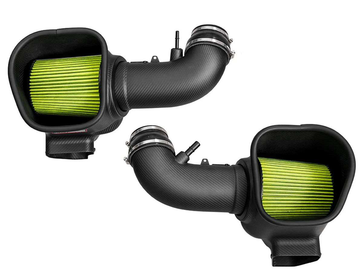 AWE S-FLO Carbon Fiber Intake System for 2024–2026 Ford Mustang GT & Dark Horse 5.0L – High-Flow Performance Intake