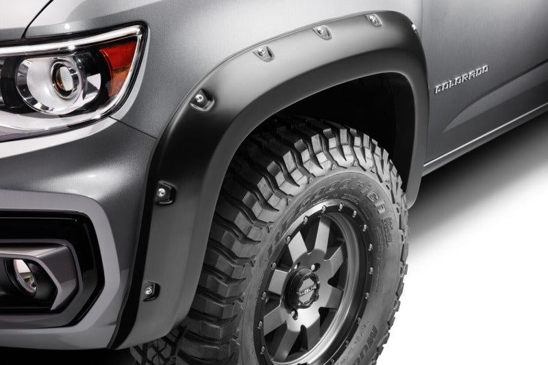 Husky Liners 21-22 Chevrolet Colorado (Excl. ZR2) Pocket Style Fender Flares 4pc - Black
