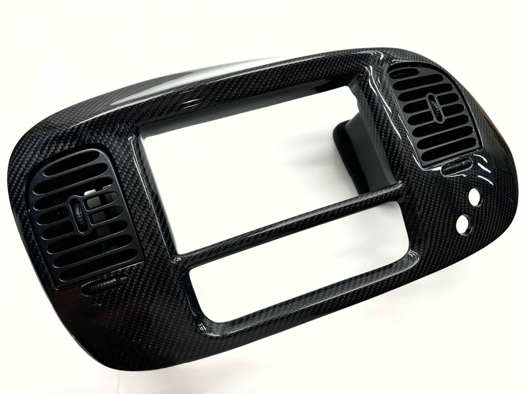 1999-2004 Ford F-150 Lightning Carbon Fiber Radio Bezel image 0